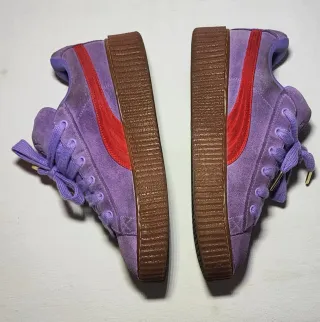 Puma Fenty Viola Scamosciate