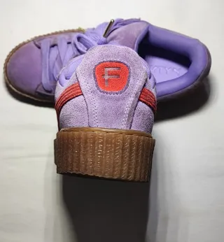 Puma Fenty Viola Scamosciate