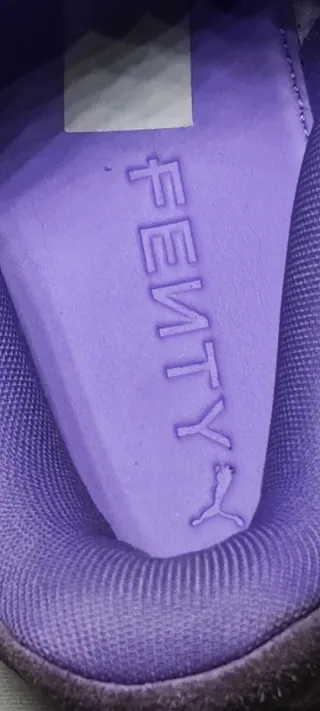 Puma Fenty Viola Scamosciate