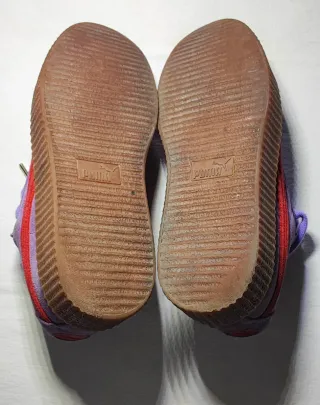 Puma Fenty Viola Scamosciate