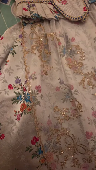 Traje Fallera Infantil Niña 1-3 Años