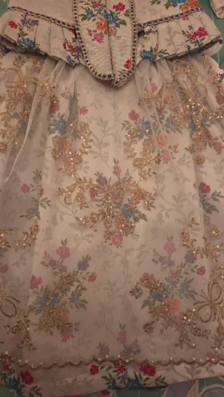 Traje Fallera Infantil Niña 1-3 Años