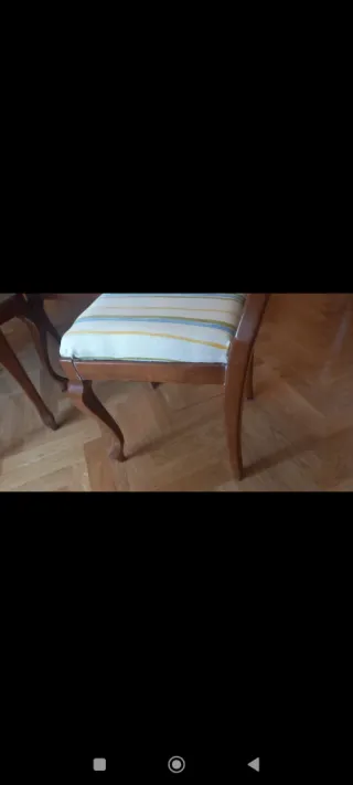 6 Sillas Comedor Madera