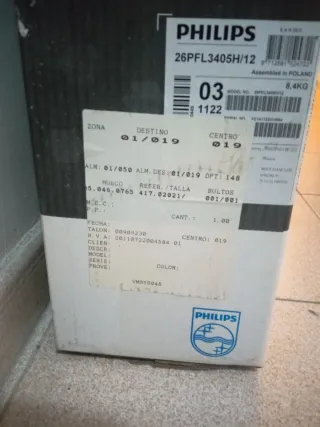 Televisor Philips 26PFL3405H/12