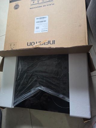 Placa Inducción INFINITON IND3N61G28 Negra