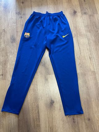 Pantalón chándal FC Barcelona Nike azul