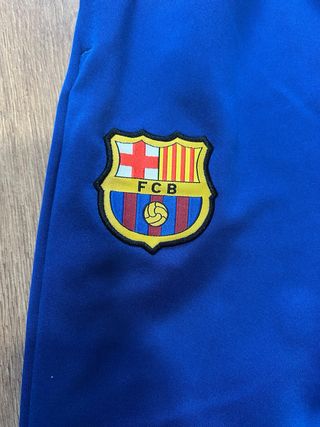 Pantalón chándal FC Barcelona Nike azul