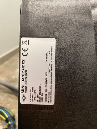 Cargador Mini Electric Wallbox Coche Eléctrico