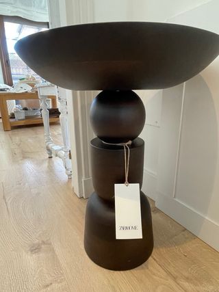 Zara Home mesa auxiliar madera
