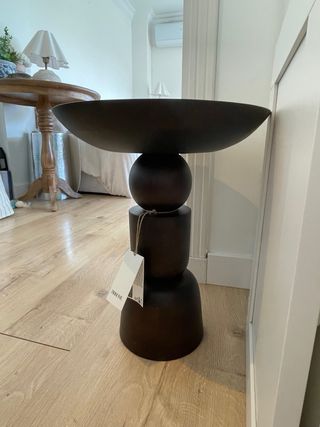 Zara Home mesa auxiliar madera