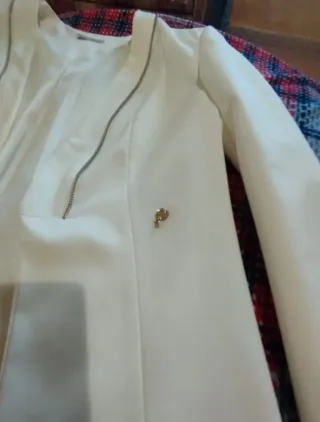 Completo elegante donna bianco