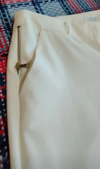 Completo elegante donna bianco