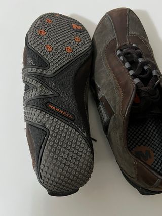 Scarpe uomo Merrell marroni/grigie