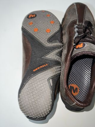 Scarpe uomo Merrell marroni/grigie