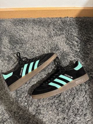 Adidas Spezial Handball Negro/Turquesa