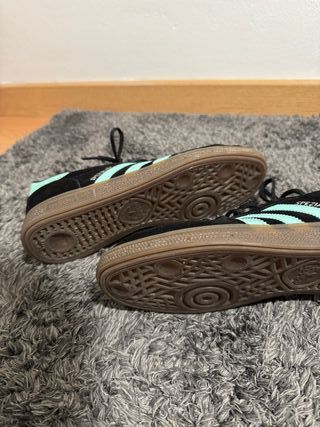 Adidas Spezial Handball Negro/Turquesa