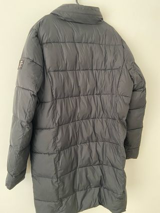 Abrigo de pluma Ecoalf Hombre XL Negro