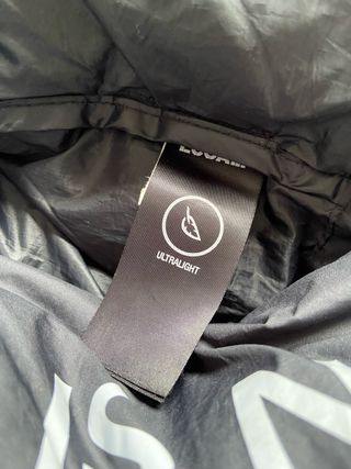 Abrigo de pluma Ecoalf Hombre XL Negro