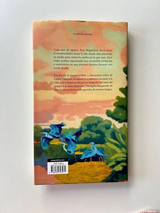 Libro “En agosto nos vemos” • Gabriel García