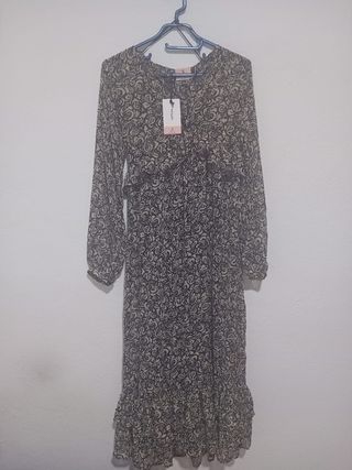 Vestido Lefties Estampado Talla S
