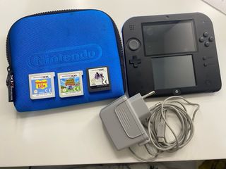 Nintendo 2DS Azul + 3 Juegos