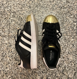 Adidas Superstar Nere Oro Donna