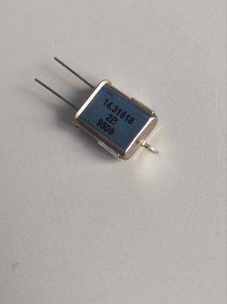 Oscillatore Quarzo 14.31818 MHz