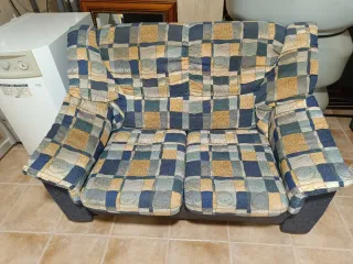 Sofá 2 plazas estampado