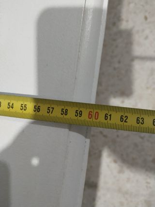 Mesa auxiliar cristal y madera