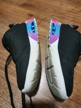 Zapatillas Skechers Negras y Rosas