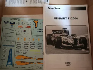Maqueta Renault F1 R24 Heller 1/18