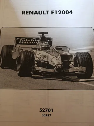 Maqueta Renault F1 R24 Heller 1/18
