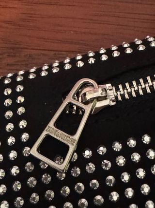 Bolso Zadig & Voltaire Negro con Brillantes