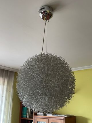 Lámpara de salón moderna efecto enredado