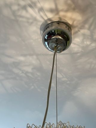 Lámpara de salón moderna efecto enredado