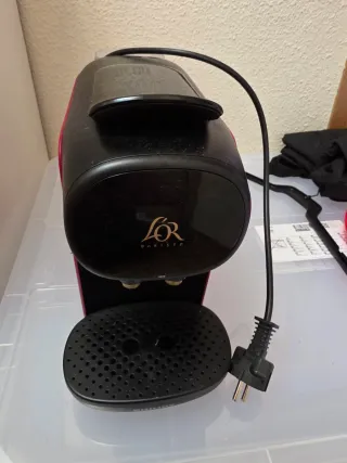 Cafetera lor barista,Espumador leche,caja capsulas