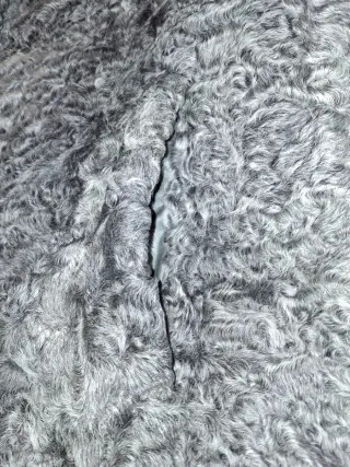 Pelliccia donna grigia taglia 46/48