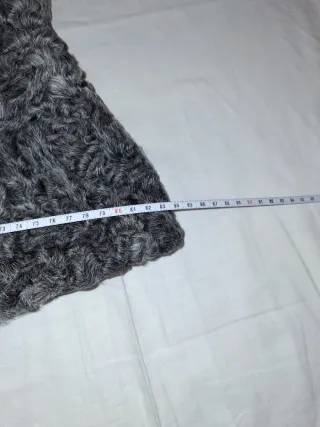 Pelliccia donna grigia taglia 46/48