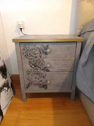 Mesitas de noche de madera