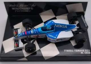 TYRRELL YAMAHA 023 M. SALO 1:43 MINICHAMPS