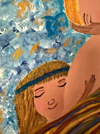 Cuadro lienzo “madre”