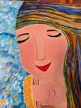 Cuadro lienzo “madre”