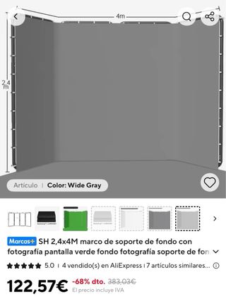 Marco exposición teatro fotografía 4m negro