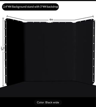 Marco exposición teatro fotografía 4m negro