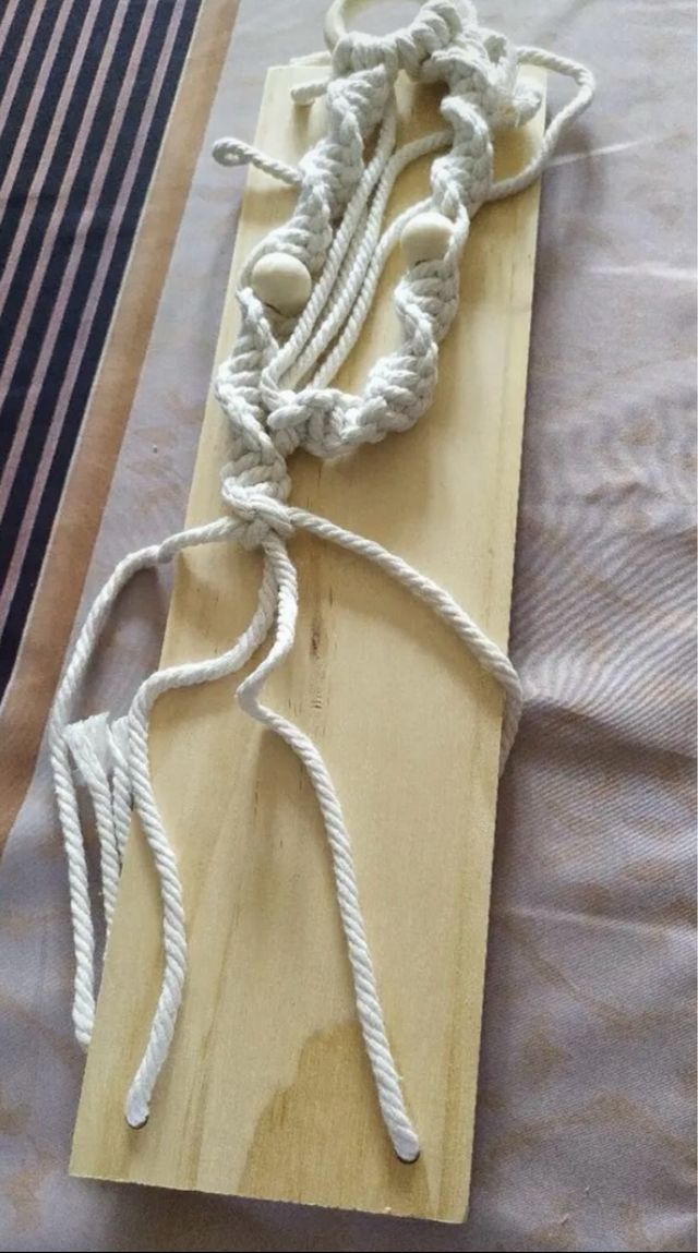 Estantería Colgante Decorativa Madera Nueva