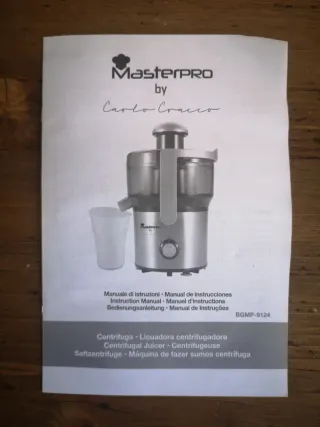 Centrifuga elettrica Masterpro by Carlo Cracco