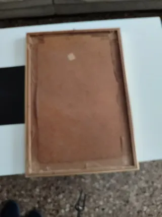 Cuadro Cristo Dalí Marco Dorado 52x36