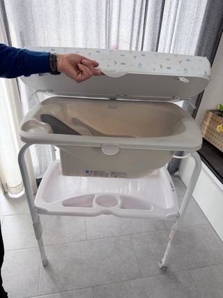 Bañera cambiador bebé