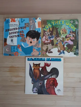 Vinilos Cuentos Infantiles (3 uds)