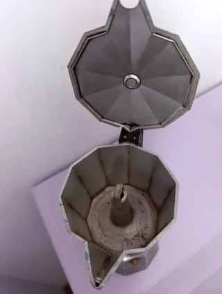 Cafetera Italiana 6 Tazas + 2 Vasos